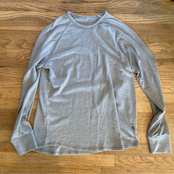 Womens grey long sleeve a lightweight sweatshirt size large - Picture 1 of 8